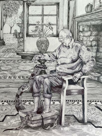 Tenten and Caicai - a Digital Graphics and Cartoon Artowrk by Sonja Lindhorst